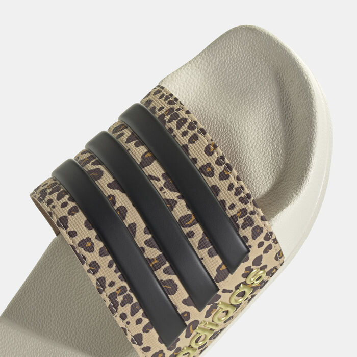 adidas Men's Adilette Slides White adidas Men's Adilette Slides White image number 4