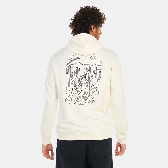 Converse Men's Desert Adventure Hoodie White Converse Men's Desert Adventure Hoodie White image number 1