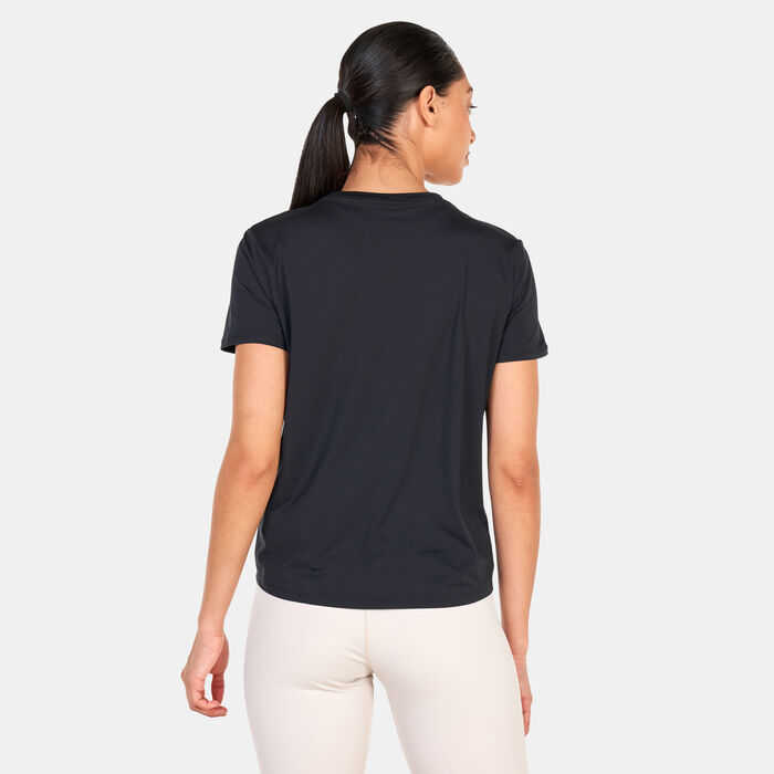 Nike Women's One Classic Dri-FIT Training T-Shirt Black Nike Women's One Classic Dri-FIT Training T-Shirt Black image number 1