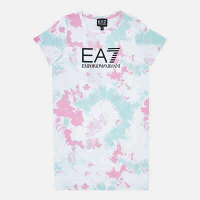 EA7 Emporio Armani Kids' Graphic Series T-Shirt Blue