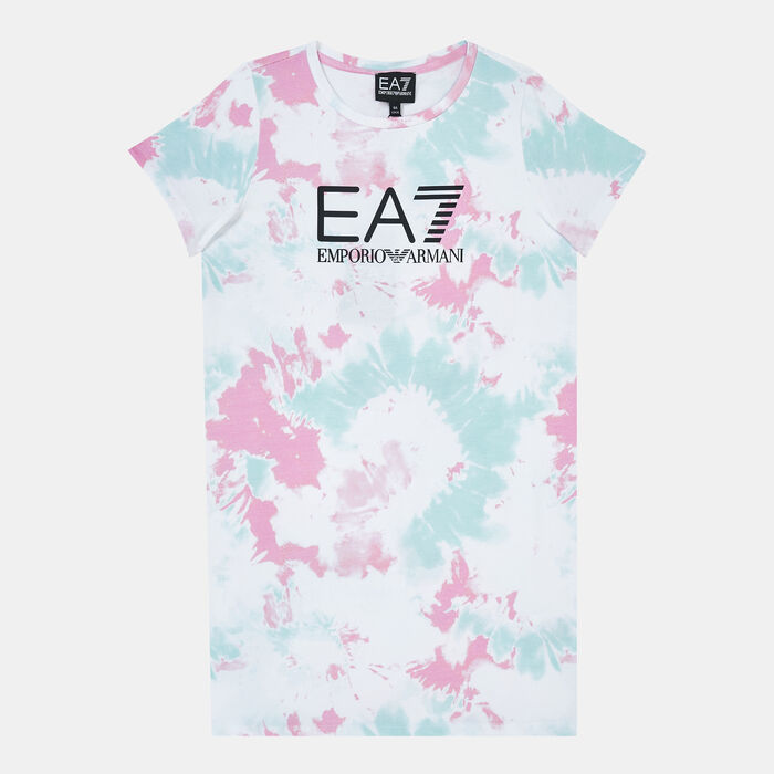 EA7 Emporio Armani Kids' Graphic Series T-Shirt Blue image number 0