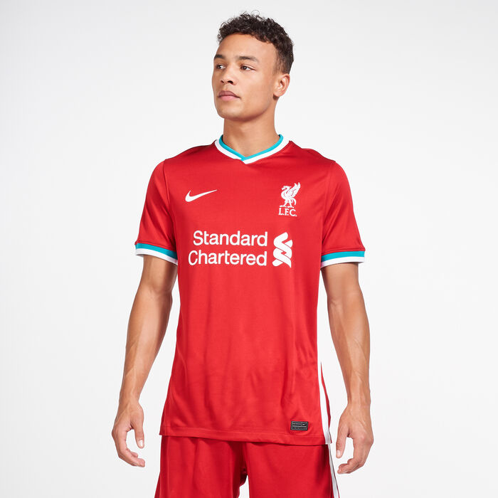 Nike Men's Liverpool F.C. Stadium Home Jersey - 2020/21 Red Nike Men's Liverpool F.C. Stadium Home Jersey - 2020/21 Red image number 0