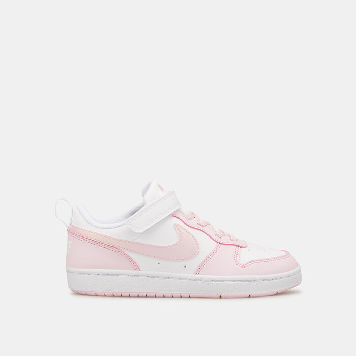 Nike Kids' Court Borough Low Recraft Shoes (Younger Kids) Pink Nike Kids' Court Borough Low Recraft Shoes (Younger Kids) Pink image number 0