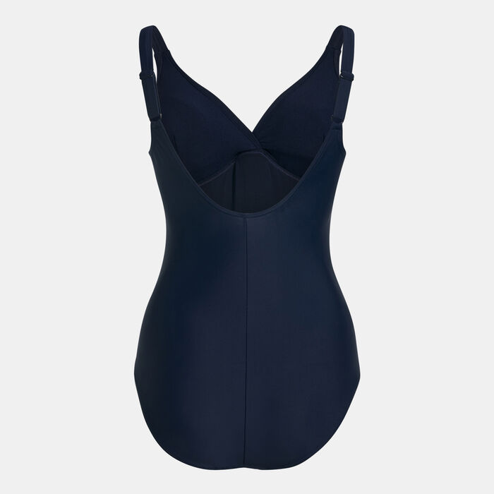 Speedo Women's Brigitte Swimsuit Blue Speedo Women's Brigitte Swimsuit Blue image number 1