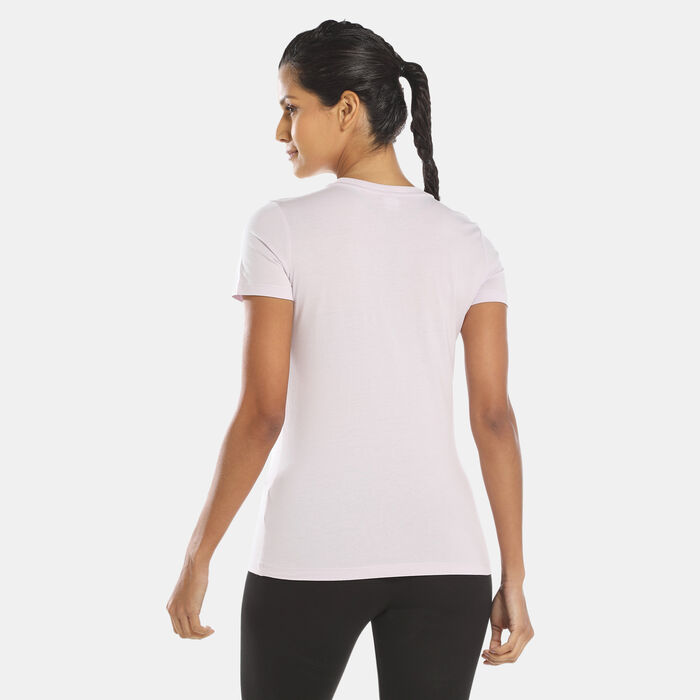 PUMA Women's Crystal Galaxy Graphic T-Shirt Purple PUMA Women's Crystal Galaxy Graphic T-Shirt Purple image number 1