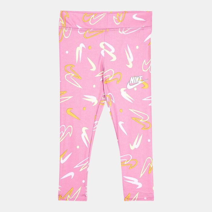Nike Kids' Print Pack Leggings (Younger Kids) Pink Nike Kids' Print Pack Leggings (Younger Kids) Pink image number 0