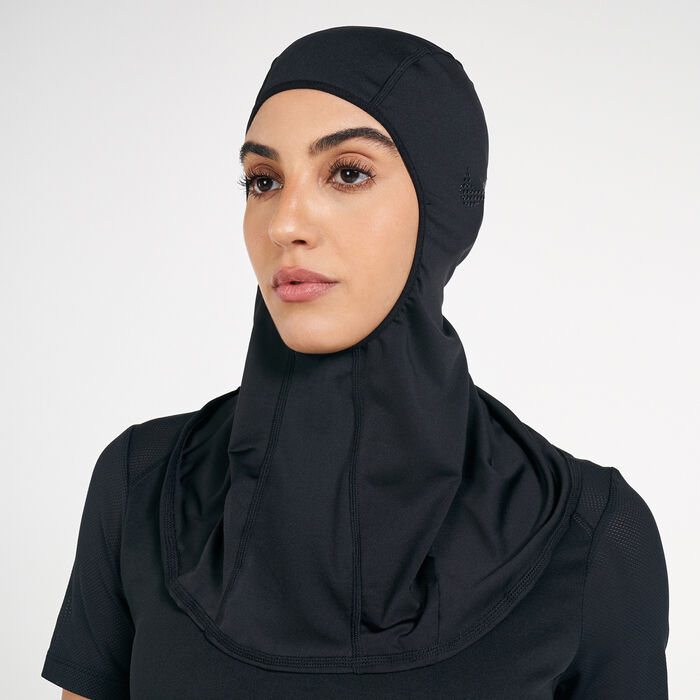 Nike Women's Pro Sport Hijab Black image number 0