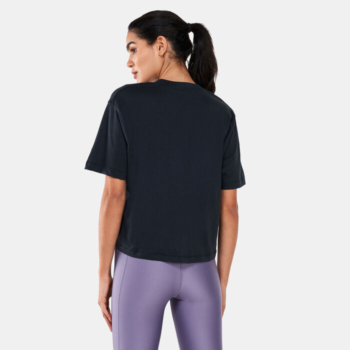 Under Armour Women's Live Novelty T-Shirt Black Under Armour Women's Live Novelty T-Shirt Black image number 1