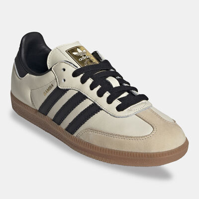adidas Originals Women's Samba OG Shoes Beige