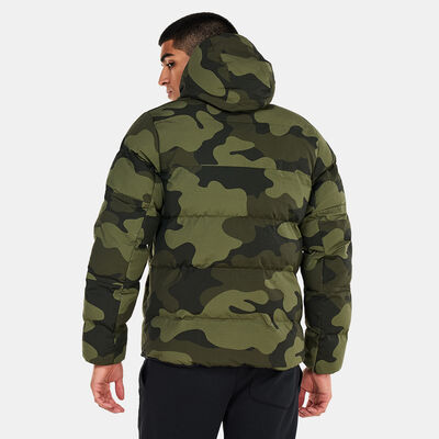 Nike Men's Therma-FIT Sportswear Hooded Windrunner Jacket Green Nike Men's Therma-FIT Sportswear Hooded Windrunner Jacket Green
