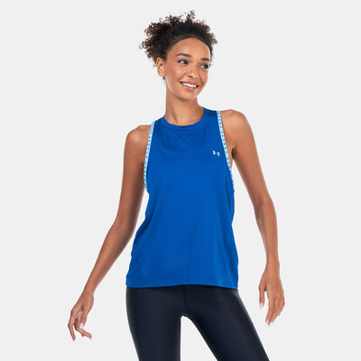 Under Armour Women's Knockout Training Tank Top Blue Under Armour Women's Knockout Training Tank Top Blue