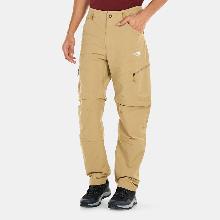 The North Face Men's Exploration Convertible Tapered Pants Green The North Face Men's Exploration Convertible Tapered Pants Green image number 0