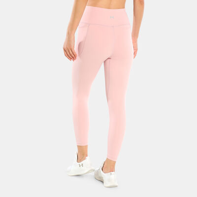 Under Armour Women's Meridian Ankle Leggings Pink Under Armour Women's Meridian Ankle Leggings Pink