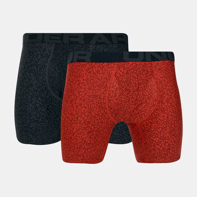 Under Armour Men's Tech™ 6-Inch Boxerjock® Boxers (2 Pack) Red