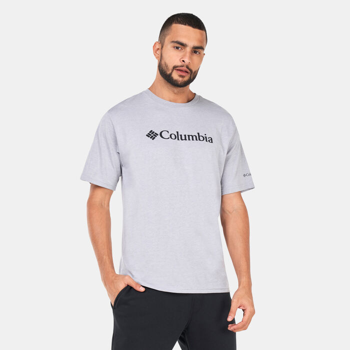Columbia Men's CSC Basic Logo T-Shirt Grey Columbia Men's CSC Basic Logo T-Shirt Grey image number 0
