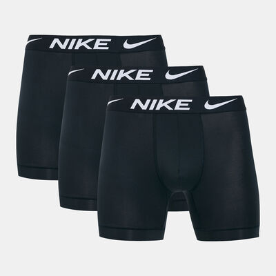 Nike Men's Essential Micro Trunks (Pack of 3) Black Nike Men's Essential Micro Trunks (Pack of 3) Black