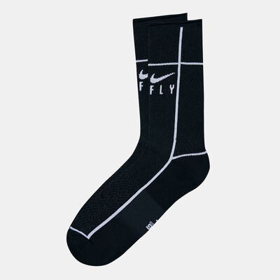 Nike SNKR SOX Swoosh Fly Crew Socks Black