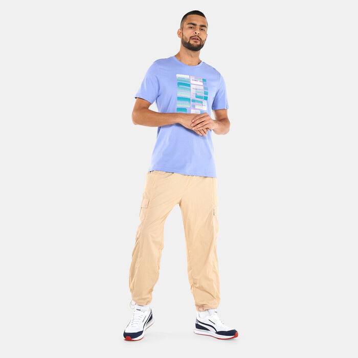 PUMA Men's Clash Graphic T-Shirt Blue PUMA Men's Clash Graphic T-Shirt Blue image number 2