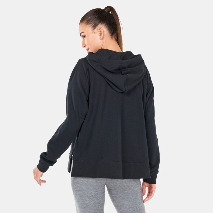 Nike Women's Dri-FIT Get Fit Graphic Training Hoodie Black Nike Women's Dri-FIT Get Fit Graphic Training Hoodie Black image number 1