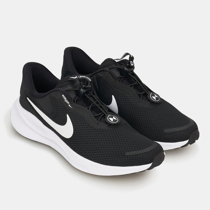 Nike Women's Revolution 7 EasyOn Road Running Shoes Black Nike Women's Revolution 7 EasyOn Road Running Shoes Black image number 2