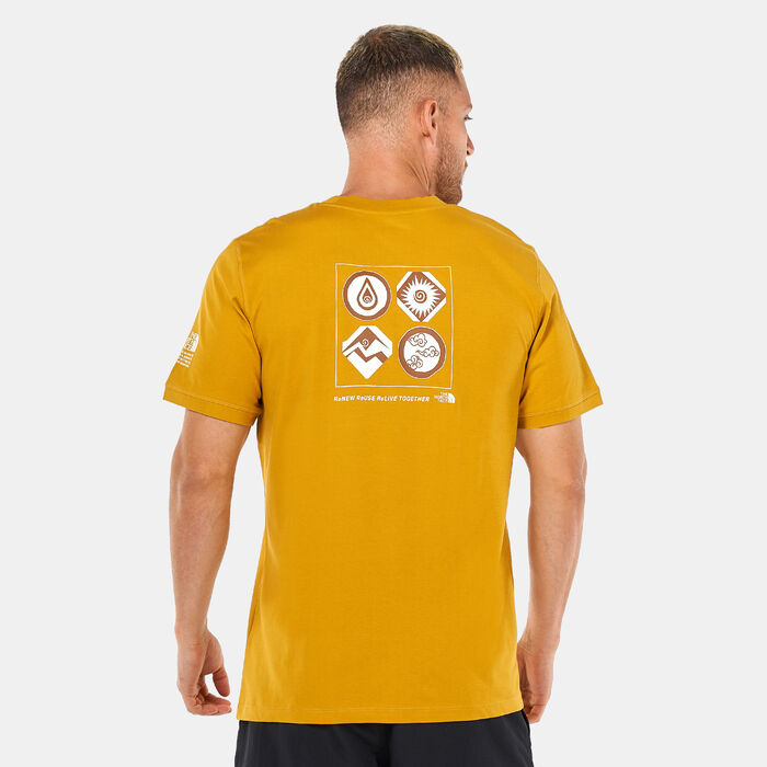 The North Face Men's Himalayan Bottle Source T-Shirt yellow The North Face Men's Himalayan Bottle Source T-Shirt yellow image number 0