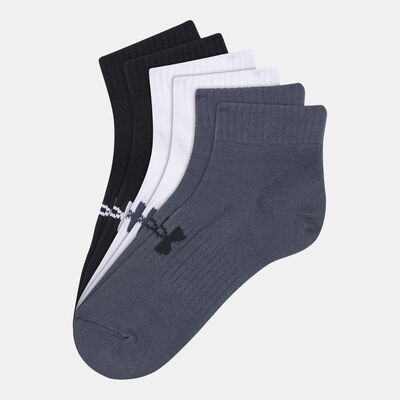 Under Armour UA Core Low Cut Socks (3 Pairs) Black