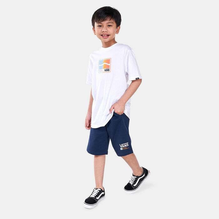 Vans Kids' Fleece Shorts Blue Vans Kids' Fleece Shorts Blue image number 2
