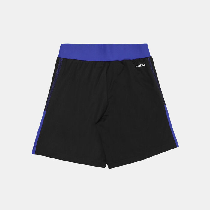 adidas Kids' Real Madrid F.C. Training Shorts Black adidas Kids' Real Madrid F.C. Training Shorts Black image number 1