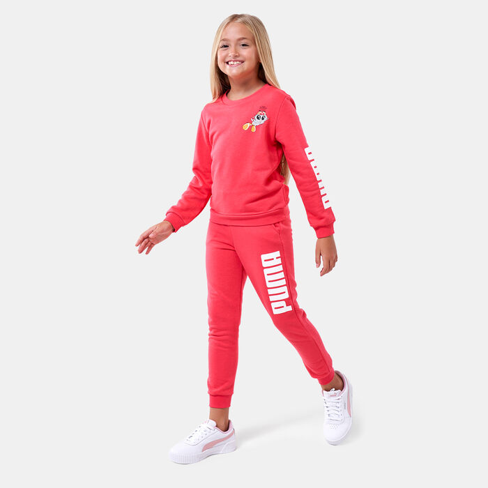 PUMA Kids' LIL PUMA Sweatshirt (Younger Kids) Pink PUMA Kids' LIL PUMA Sweatshirt (Younger Kids) Pink image number 2