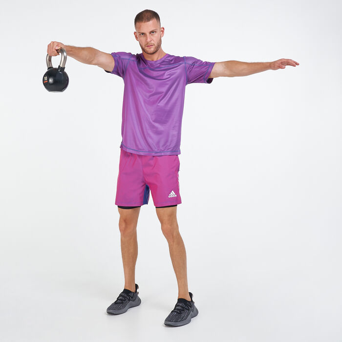 adidas Men's For The Oceans Primeblue T-Shirt Purple adidas Men's For The Oceans Primeblue T-Shirt Purple image number 2