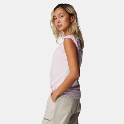 Columbia Women's Sloan Ridge Graphic T-Shirt Pink