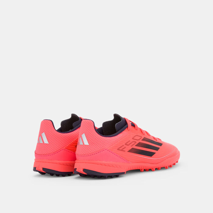 adidas Kids' F50 League Turf Ground Football Shoes Blue adidas Kids' F50 League Turf Ground Football Shoes Blue image number 2