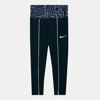 Nike Kids' Electric Zebra Leggings Black