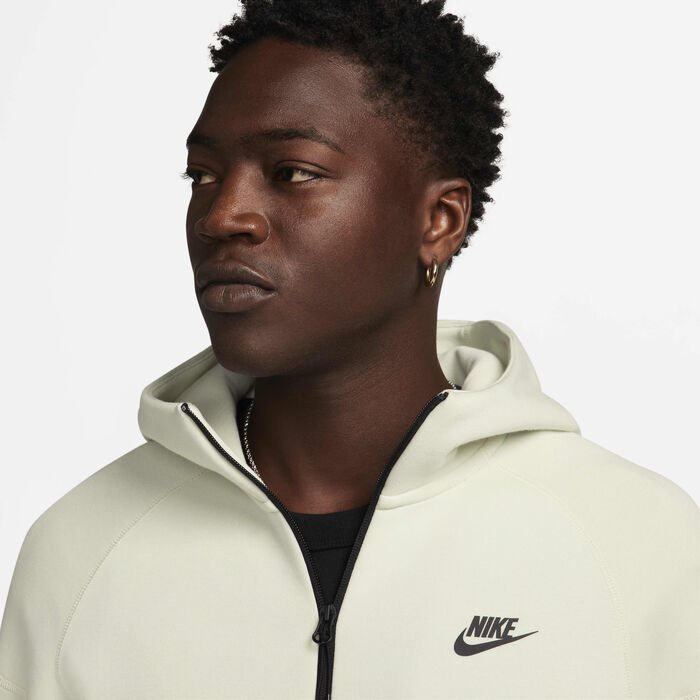 Nike Men's Sportswear Tech Fleece Windrunner Full-Zip Hoodie Ivory Nike Men's Sportswear Tech Fleece Windrunner Full-Zip Hoodie Ivory image number 2