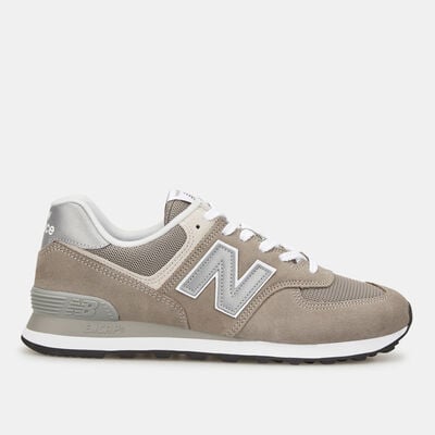 New Balance Men's 574 Shoes Grey New Balance Men's 574 Shoes Grey