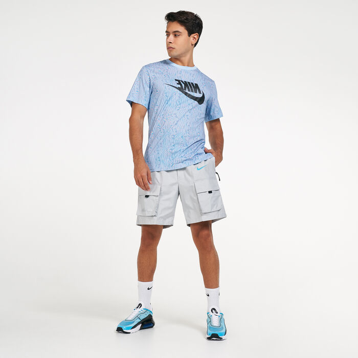 Nike Men's Sportswear Festival T-Shirt Blue Nike Men's Sportswear Festival T-Shirt Blue image number 2