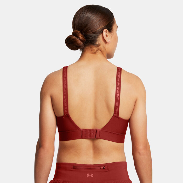 Under Armour Women's Infinity High-Support 2.0 Training Sports Bra Bra Orange image number 1