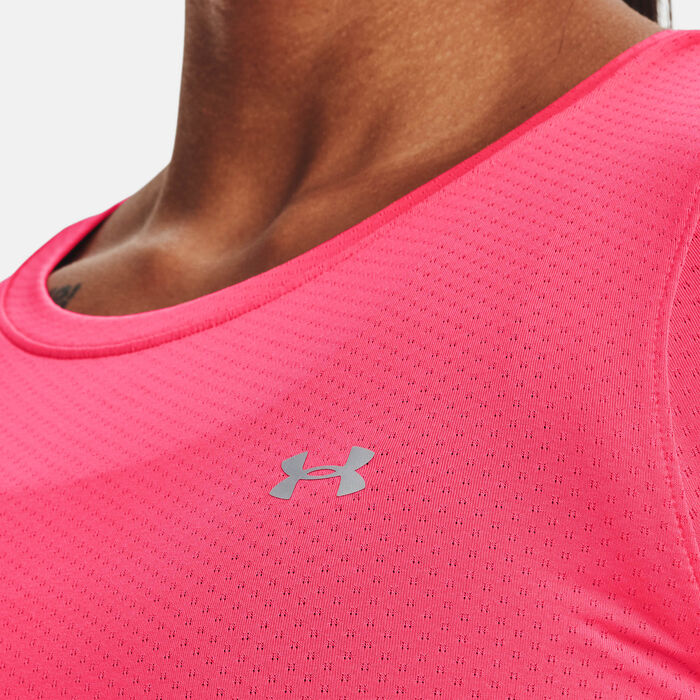 Under Armour Women's HeatGear® Armour Training T-Shirt Under Armour Women's HeatGear® Armour Training T-Shirt image number 3