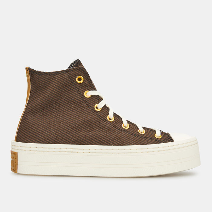Converse Women's Chuck Taylor All Star Modern Lift Shoes Brown image number 0