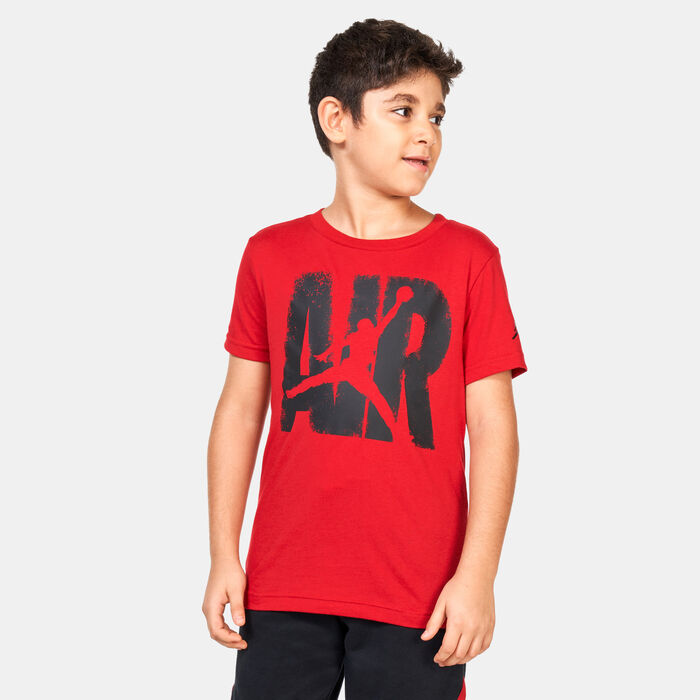 Jordan Kids' Air Out T-Shirt Red image number 0
