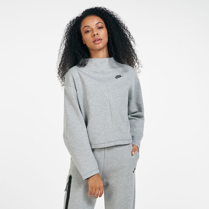 Nike Women's Sportswear Sweatshirt Grey Nike Women's Sportswear Sweatshirt Grey image number 0