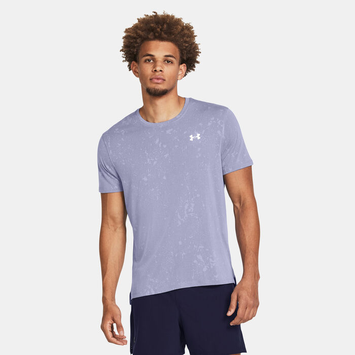 Under Armour Men's Launch Traning T-Shirt Purple Under Armour Men's Launch Traning T-Shirt Purple image number 0