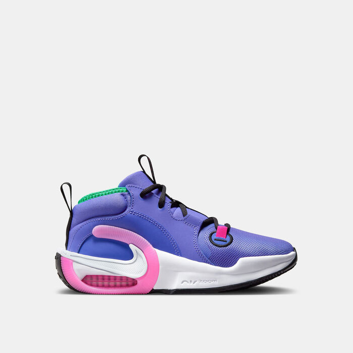 Nike Kids' Air Zoom Crossover 2 Basketball Shoes Purple Nike Kids' Air Zoom Crossover 2 Basketball Shoes Purple image number 0