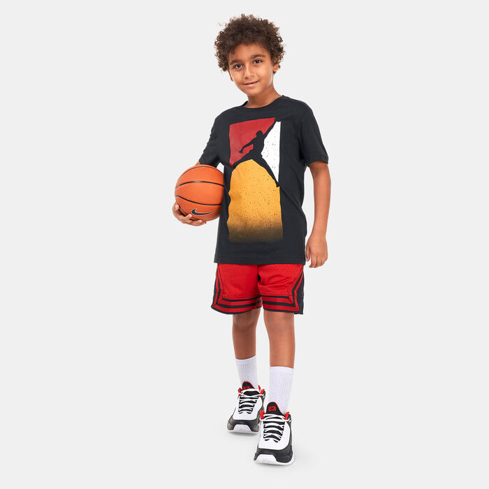 Jordan Kids' Jumpman Fade Away T-Shirt (Older Kids) Black Jordan Kids' Jumpman Fade Away T-Shirt (Older Kids) Black image number 2