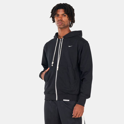 Nike Men's Dri-FIT Standard Issue Full-Zip Hoodie Black Nike Men's Dri-FIT Standard Issue Full-Zip Hoodie Black