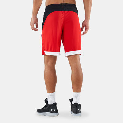 Under Armour Men's UA Baseline 10-Inch Shorts Red