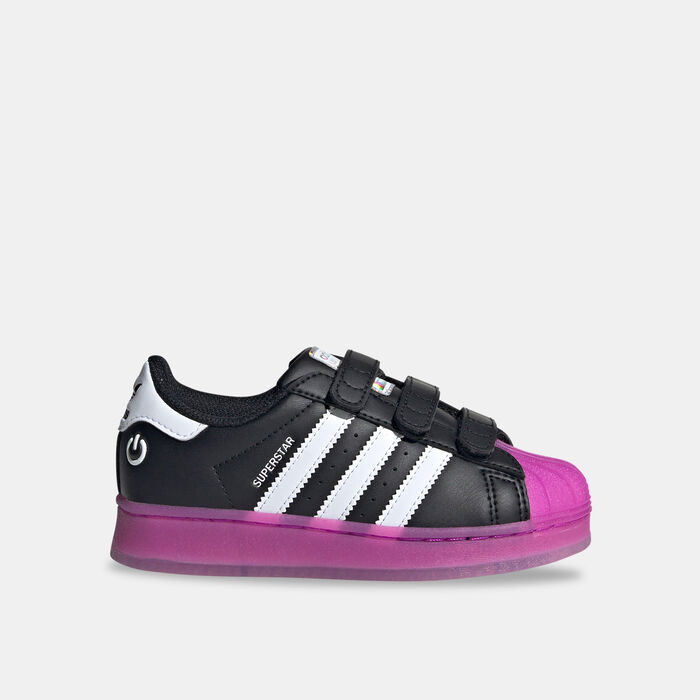 adidas Originals Kids' Superstar LED Lights Shoes Black adidas Originals Kids' Superstar LED Lights Shoes Black image number 0