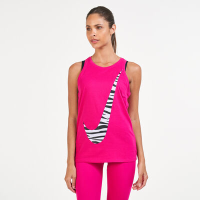 Nike Women's Dri-FIT Icon Clash Training Tank Top Red Nike Women's Dri-FIT Icon Clash Training Tank Top Red