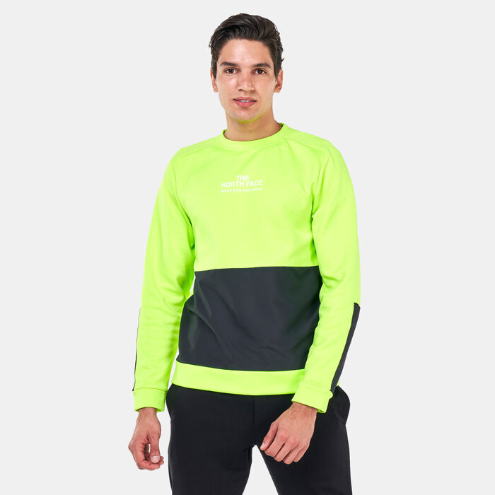 The North Face Men's MA Crew Fleece Sweatshirt Green image number 0
