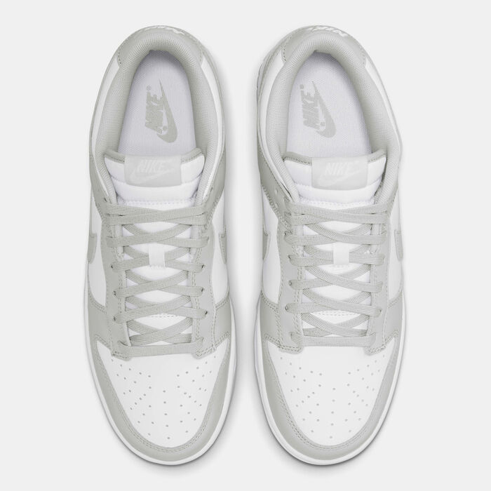 Nike Men's Dunk Low Retro Shoes Grey Nike Men's Dunk Low Retro Shoes Grey image number 6